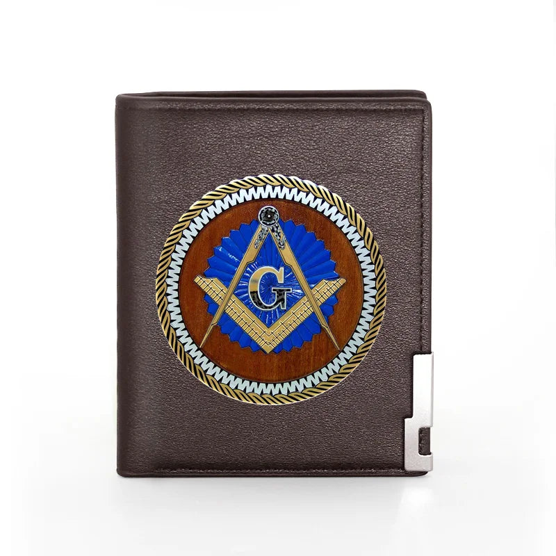 Masonic Wallet Billfold Credit Card Holder