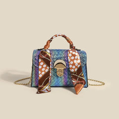Summer Woven Chain Single Shoulder Messenger Bag