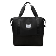 Large-Capacity Double-Layer Travel Bag Boys Oxford Cloth Handbag Women's Bag
