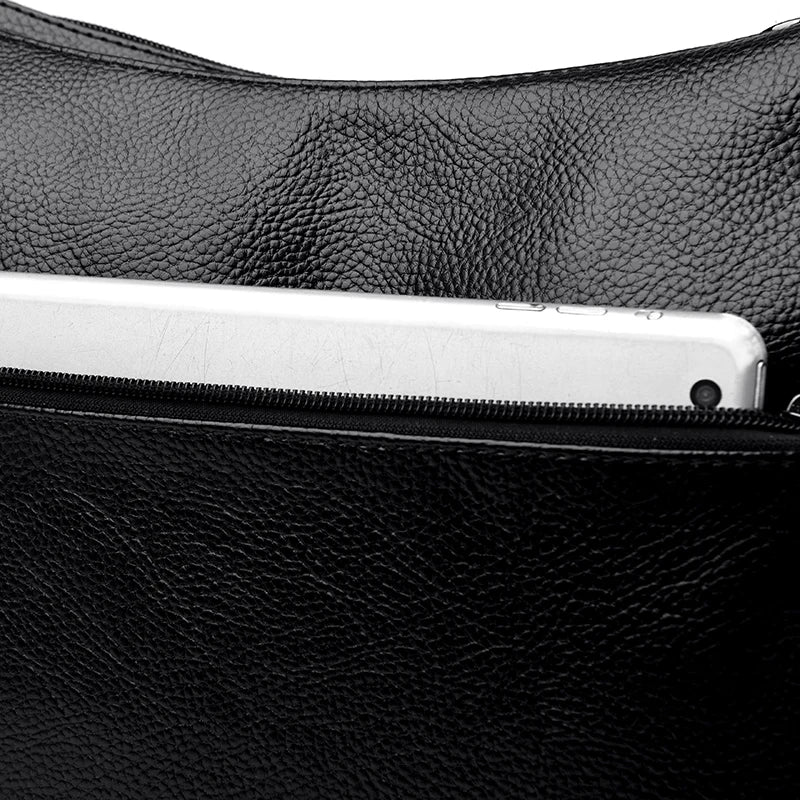 High Quality Sheepskin Leather Tote Bag for Women