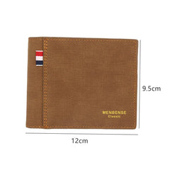 Men's Leather Business Wallet Money Bag