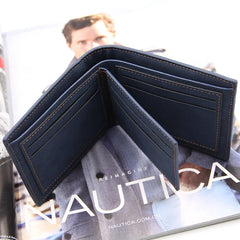 Men's Leather Business Wallet Money Bag