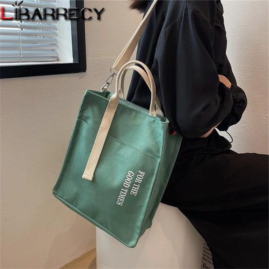 High Canvas Women's Handbags Multifunctional Shoulder Bag