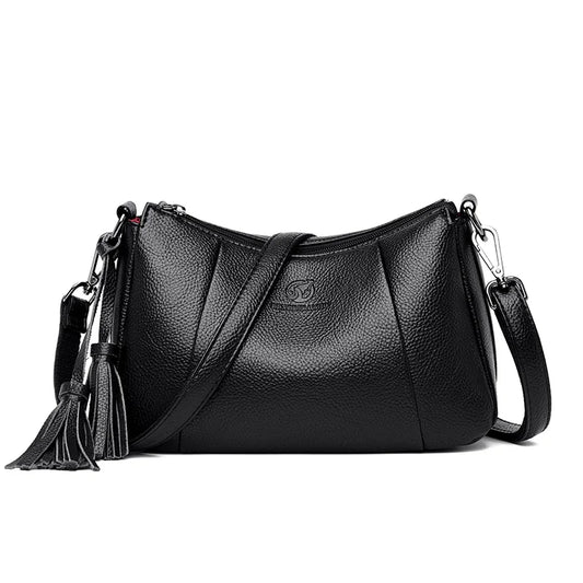 Small Tassel Shoulder Bag Ladies Crossbody Handbag