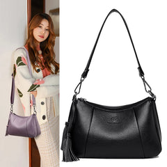 Small Tassel Shoulder Bag Ladies Crossbody Handbag