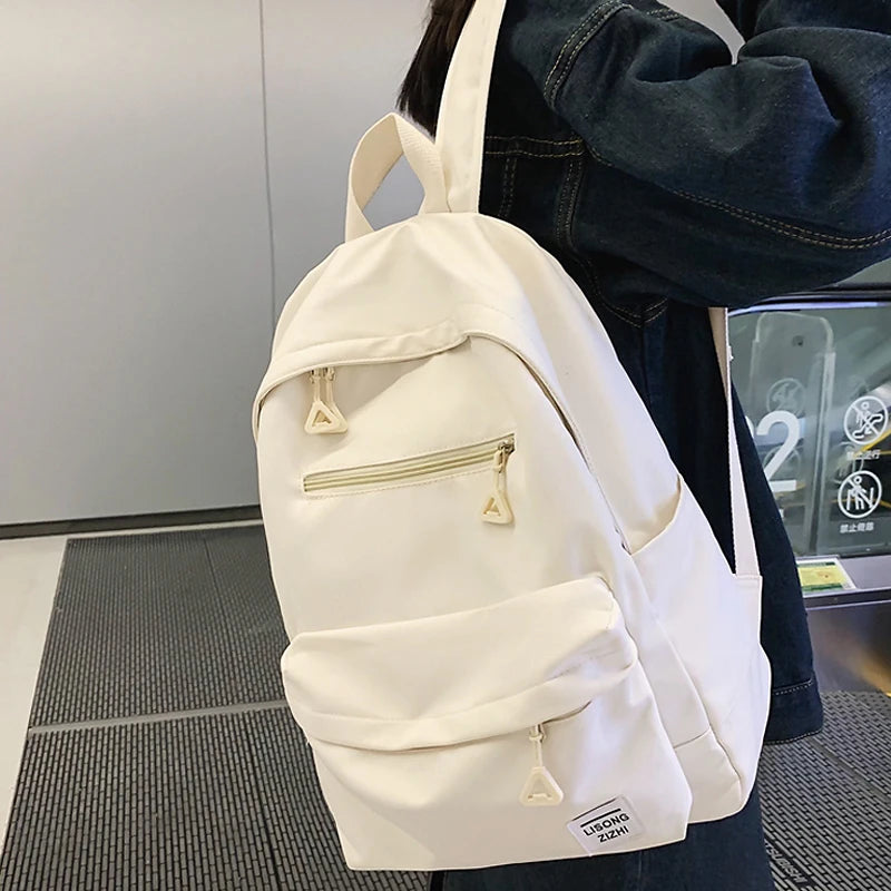 Casual School Backpack for Teenage Girls Boys Travel Rucksack