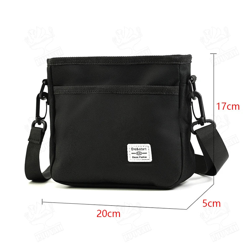 Men's Hip Hop Messenger Bag Mini Shoulder Phone Pouch