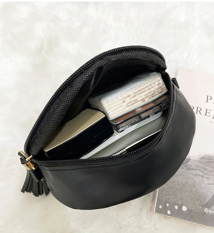 Small Round Bag Girls Crossbody Bag Retro Shoulder Bags Lady Chain Bag Purses