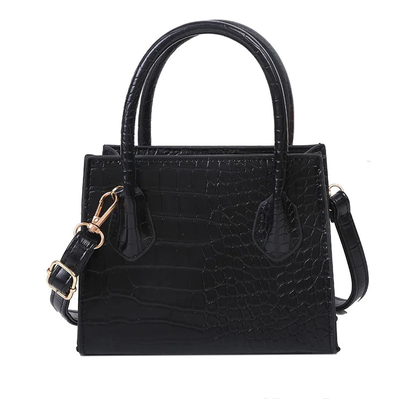Spring Autum Pattern Leather Crossbody Bags For Women Chain Female Shoulder Mini