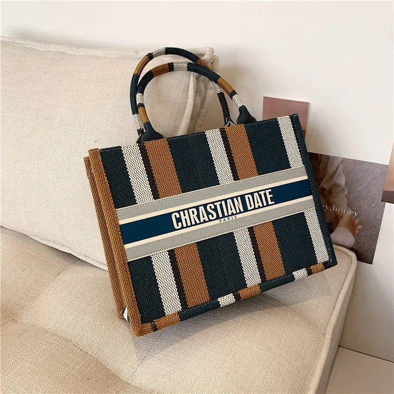 Spring Autum Straw Bags Handbags Women Zipper Tote Bag
