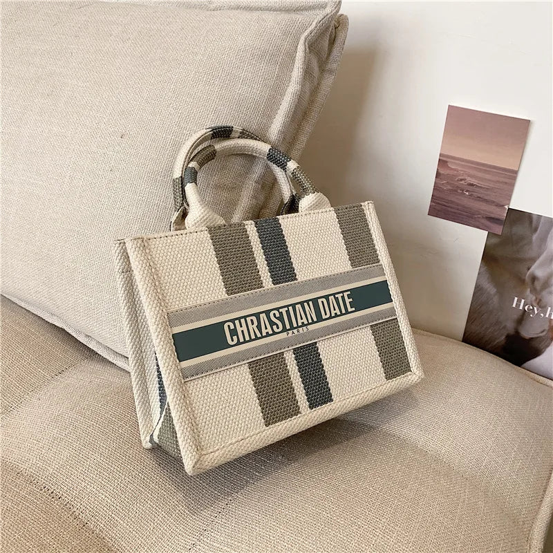 Spring Autum Straw Bags Handbags Women Zipper Tote Bag