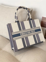Spring Autum Straw Bags Handbags Women Zipper Tote Bag