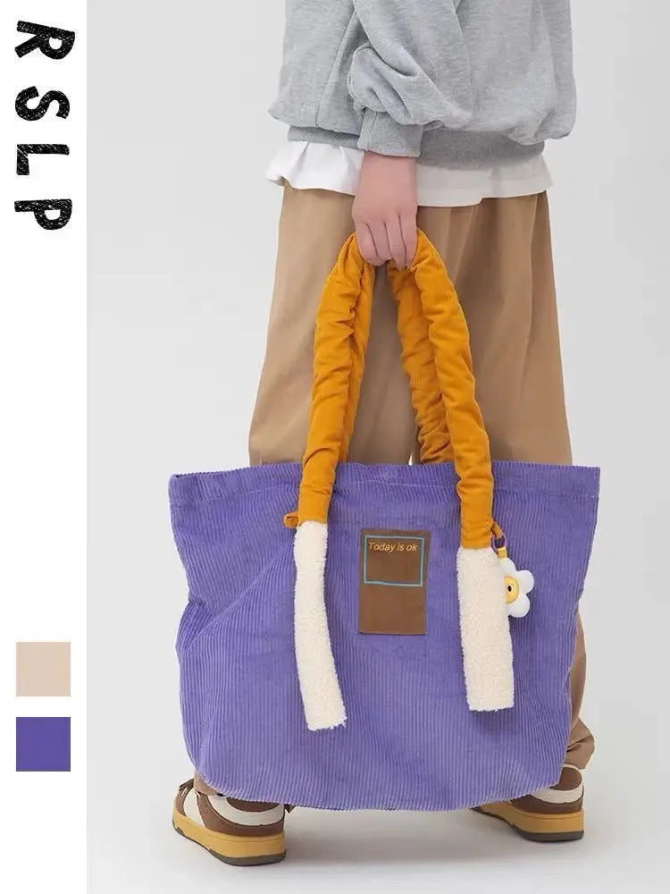 Spring Women Bag Lovely Shoulder Handbag High-Capacity Tote Bag