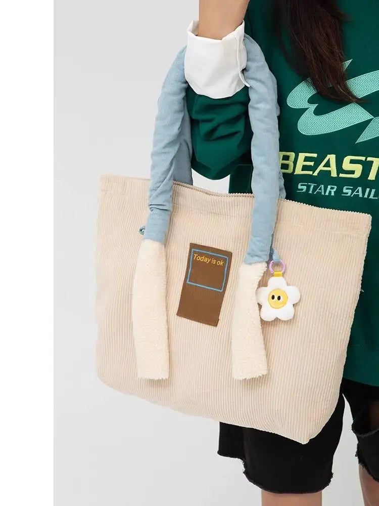 Spring Women Bag Lovely Shoulder Handbag High-Capacity Tote Bag