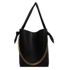 Fashionable Women Shoulder Bag PU Leather Chain Tote