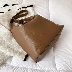 Stylish Zipper Women Shoulder Bags PU Leather For Work Daily