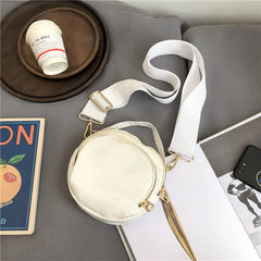 Mini Round Shoulder Bag Women's Wallet Mobile Phone Bag Nylon Messenger Bags