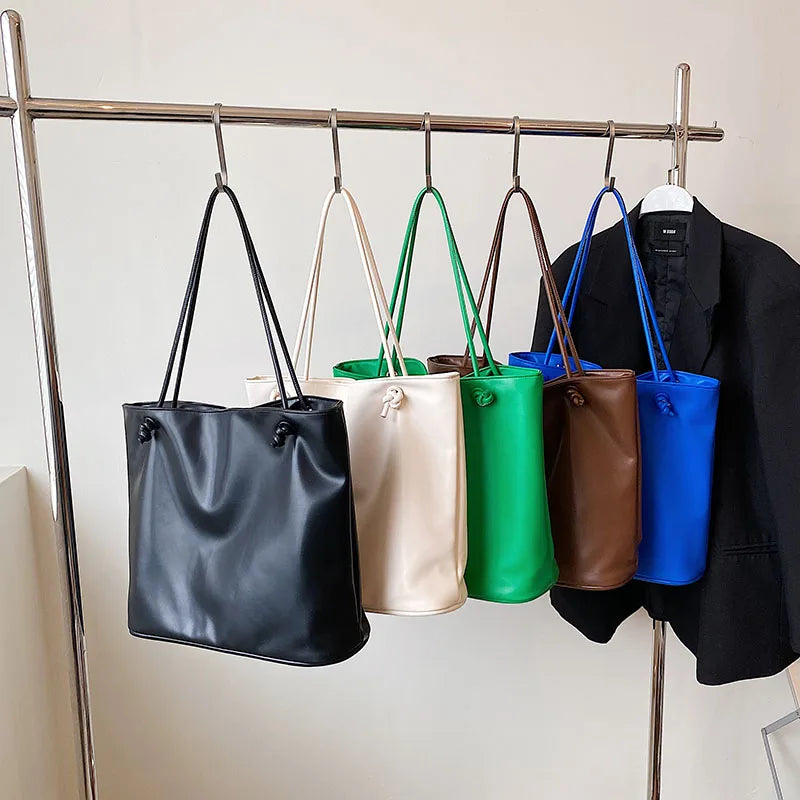 Fashionable Multi-function Student Women Bags PU Leather Soft Surface