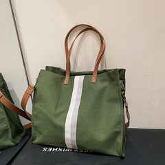Fashionable Canvas Tote Bag High Capacity