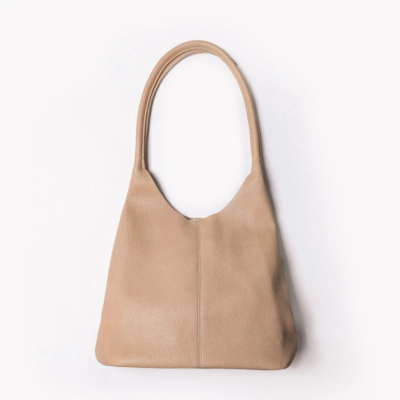 Fashionable PU Leather Tote Shoulder Bag for Women with Large Capacity