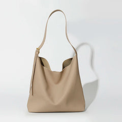 Fashionable PU Leather Women Shoulder Bag with Pocket