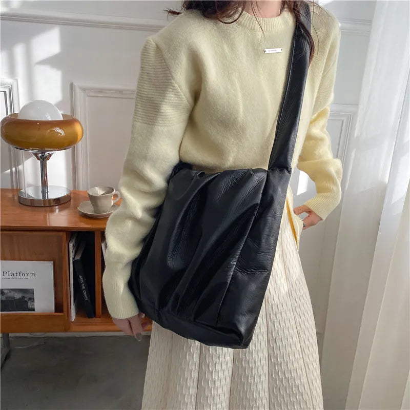 Fashionable PU Leather Multi-function Shoulder Bag