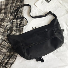 Vintage Canvas Large Shoulder Bag for Women