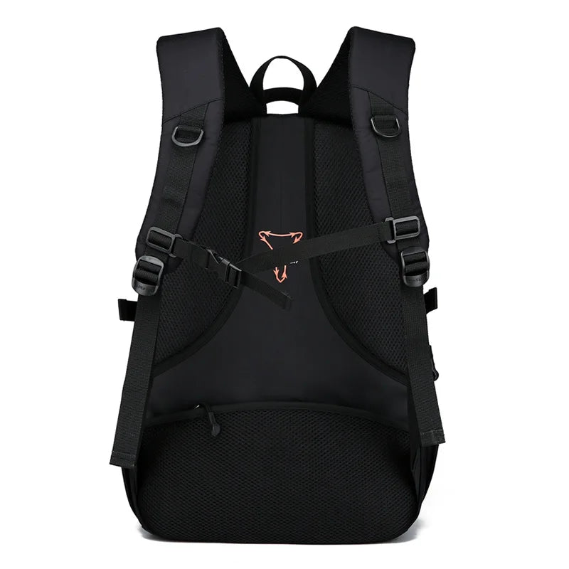 Men's Travel Backpack Solid School Bag