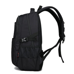 Men's Travel Backpack Solid School Bag