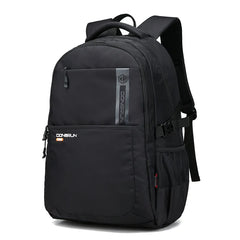 Men's Travel Backpack Solid School Bag