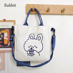 Corduroy Single Shoulder Bag Messenger Bag Solid Buckle
