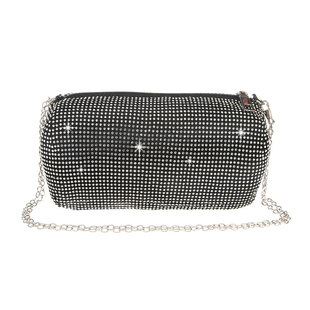 Vintage Sequined Clutch Wedding Purse Bride Bag