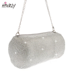 Vintage Sequined Clutch Wedding Purse Bride Bag