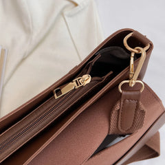 Women Massage Tote Shoulder Bags Large Capacity PU Leather Top Handle