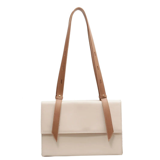 Fashionable Tote Handbags PU Leather Top Handle Beach Shoulder Bags