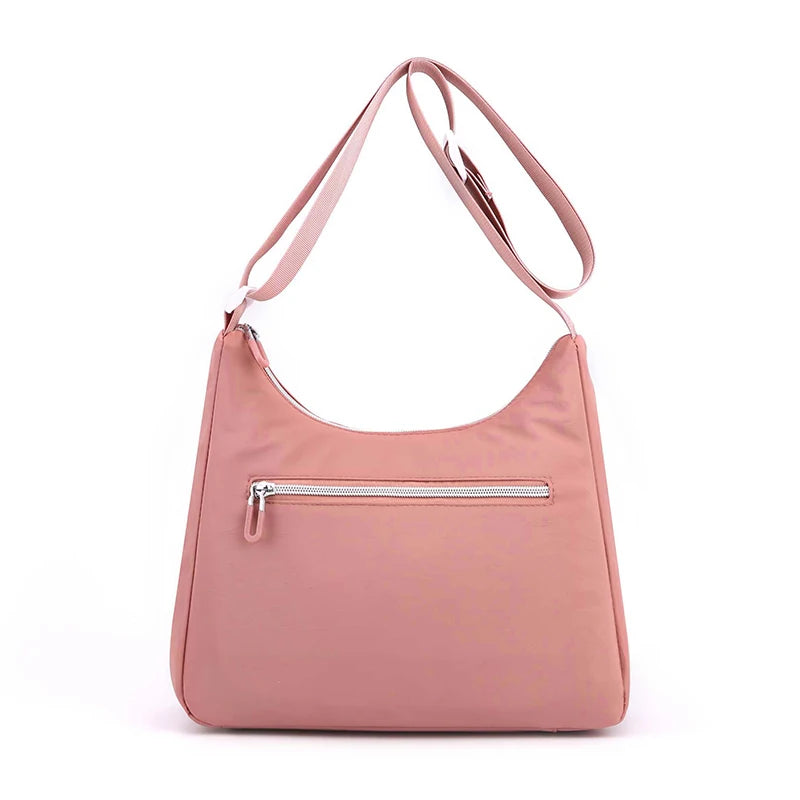Waterproof Nylon Shoulder Bag for Women Crossbody Purse