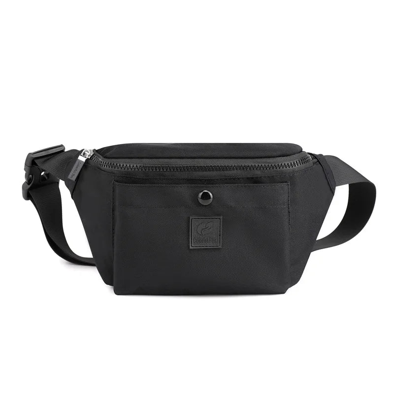 Women Waterproof Nylon Waist Bags Ladies Bum Bag Travel Crossbody Chest Packs