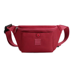Women Waterproof Nylon Waist Bags Ladies Bum Bag Travel Crossbody Chest Packs