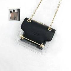 Transparent Small Square Bag Women's Shoulder Bag