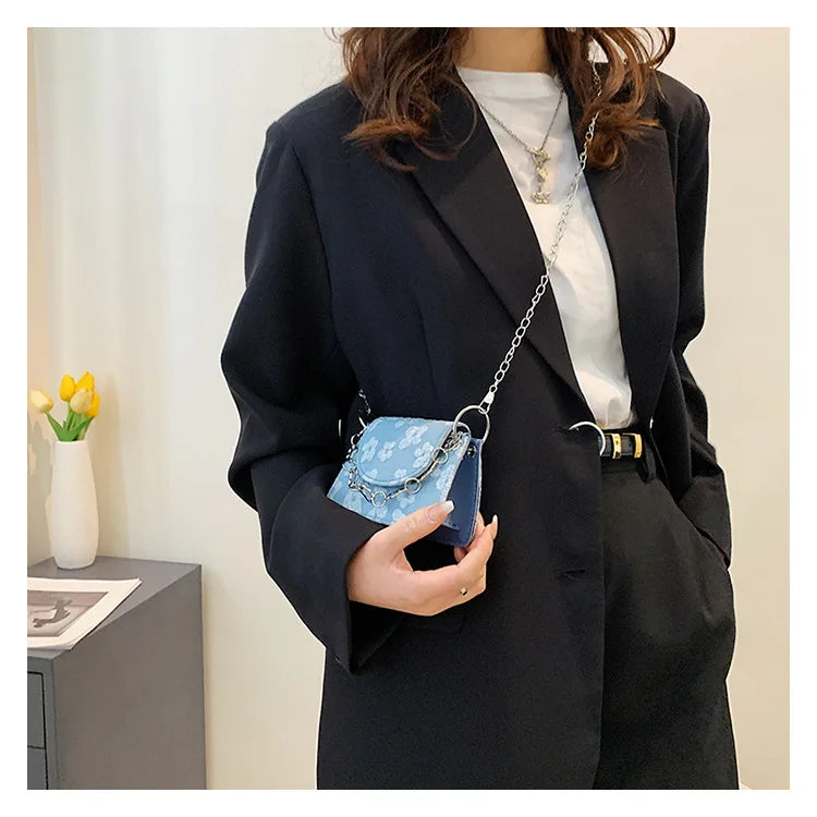 Women's Mini Chain Shoulder Bag Messenger Bag
