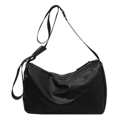 Retro PU Leather Shoulder Bag Large Capacity Casual Women Handbag