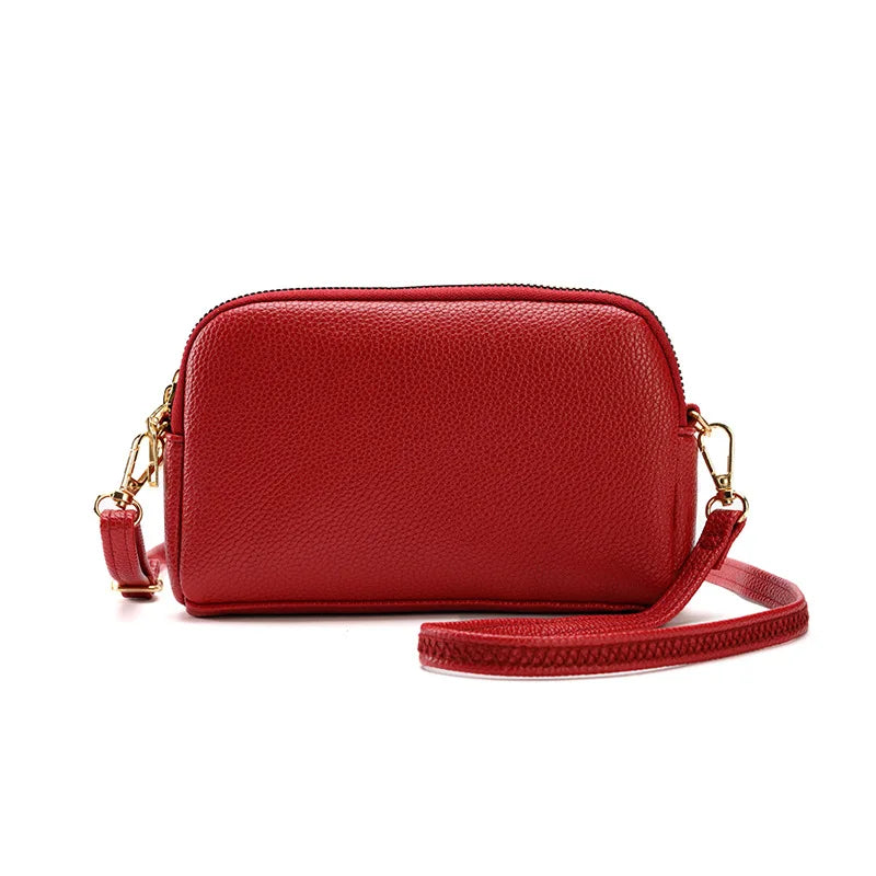 Women's Shell One Shoulder Bag PU Leather Multi-function Large Capacity
