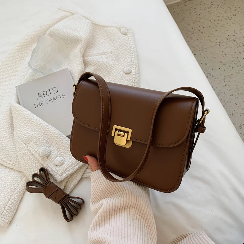 Vintage Envelope Shoulder Bag for Women Hot Preppy Style