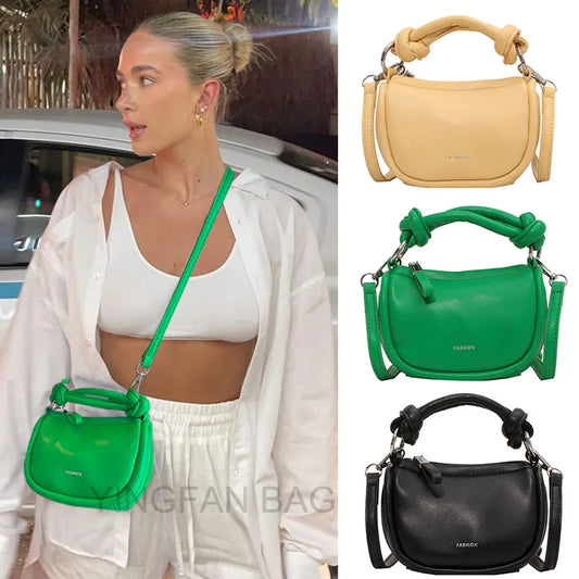Vintage PU Leather Crossbody Bag Women's Handbags