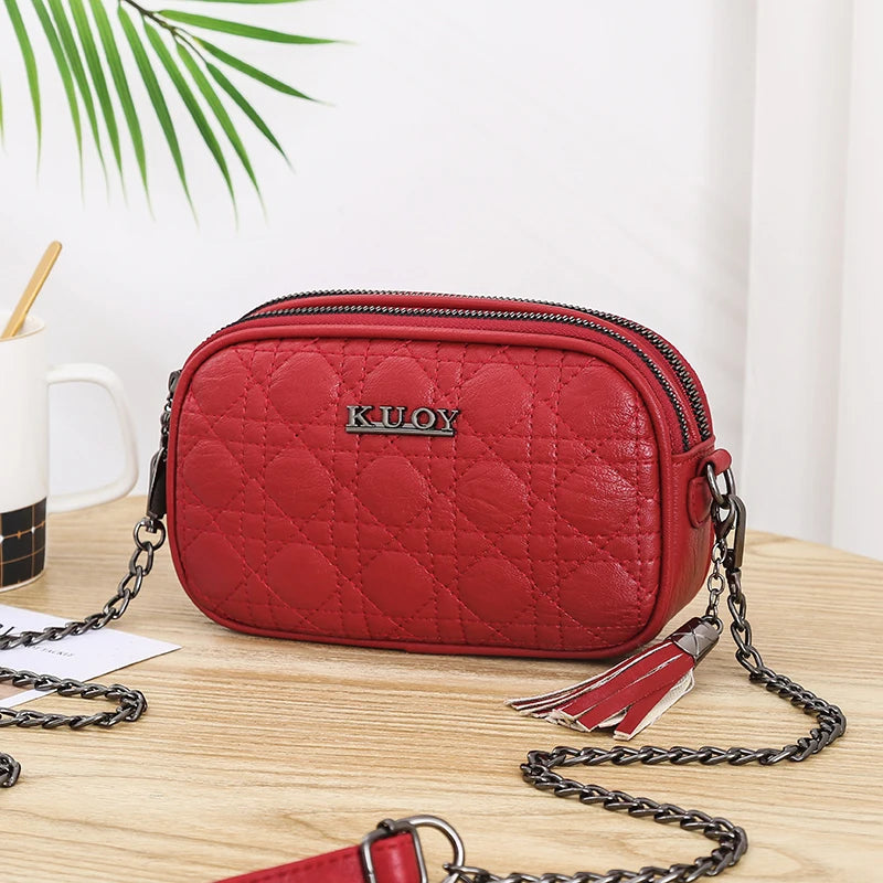 Women Crossbody Phone Shoulder Bag Multifunction Handbag Wrist Purse