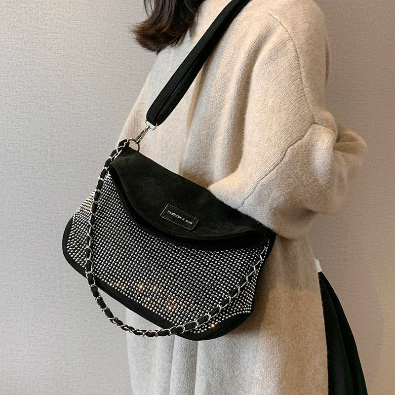 Women Shoulder Bag Small Multi-function PU Leather