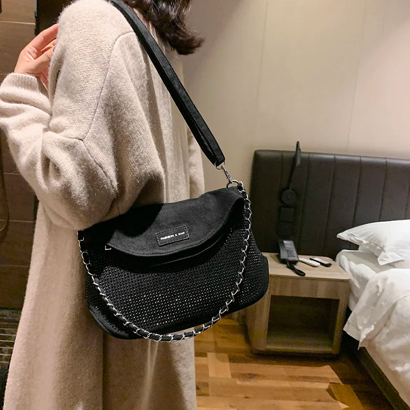 Women Shoulder Bag Small Multi-function PU Leather