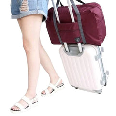 Nylon Foldable Travel Bag Large Capacity Unisex Handbag