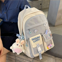 Nylon Waterproof Girls School Backpacks