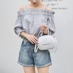 PU Leather Shoulder Bags for Women Advanced Texture Messenger Handbags